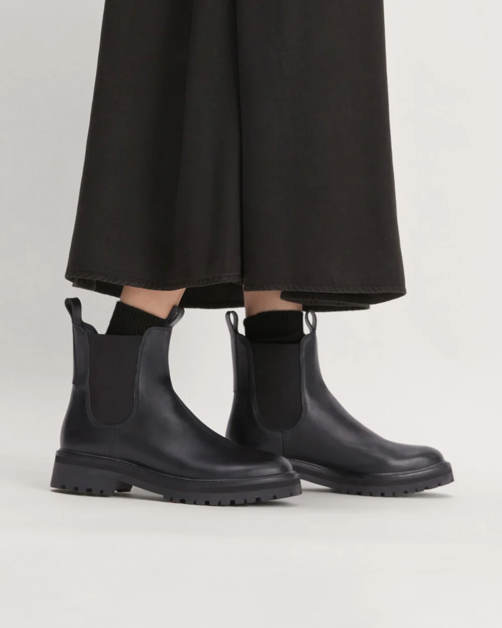 The Lug Chelsea Boot | Black