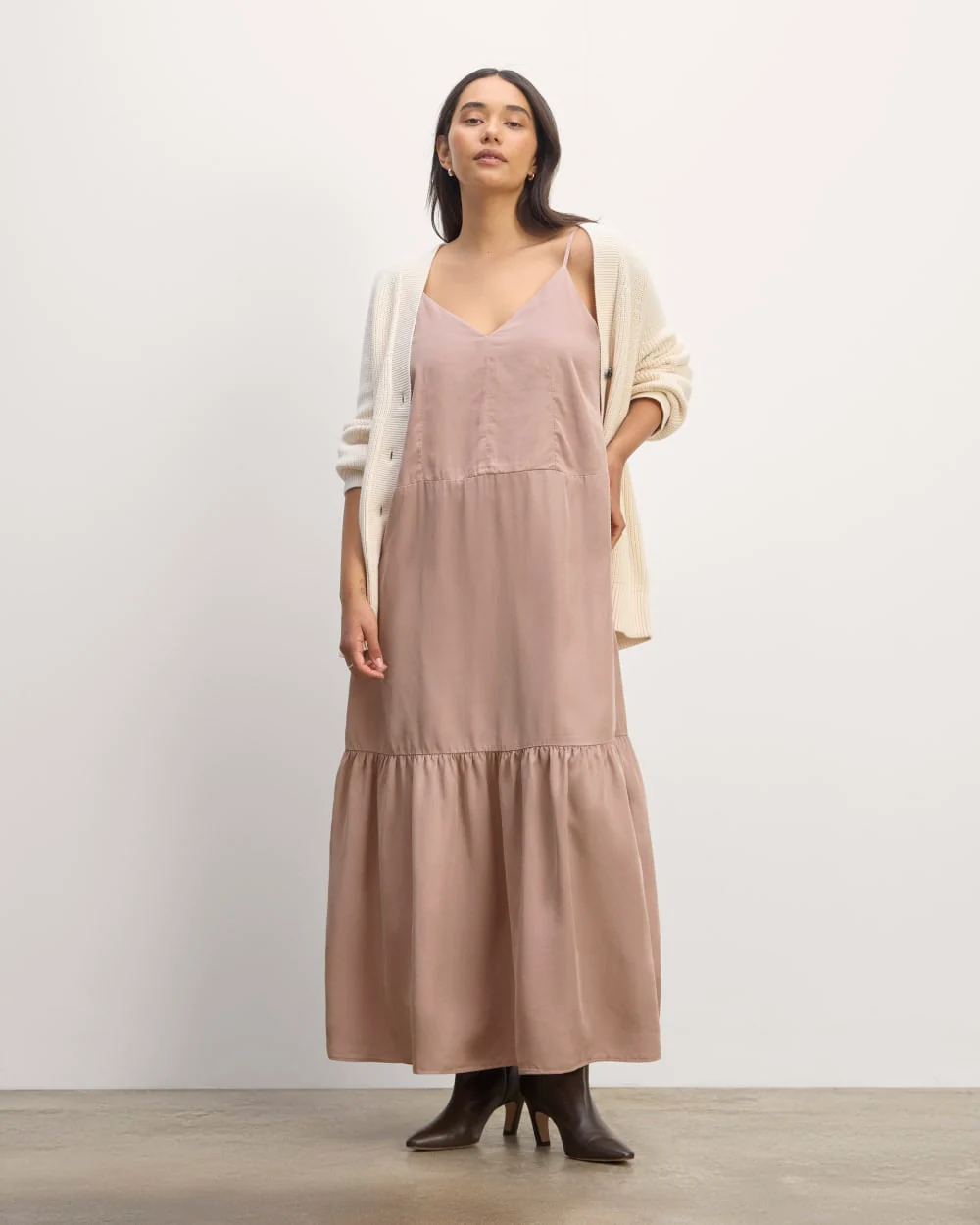 The Long Weekend Dress in Butterlite | Dusty Rose
