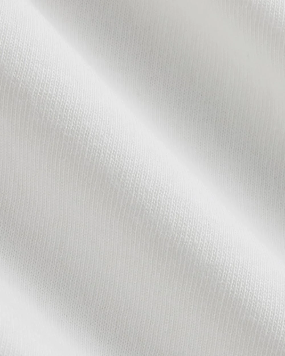 The Premium-Weight Relaxed Crew | Uniform | White