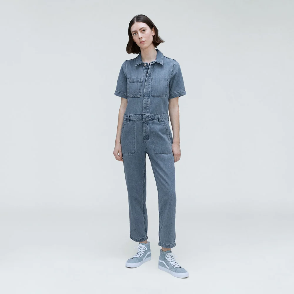 The Supersoft Jean Coverall | Shallow Water