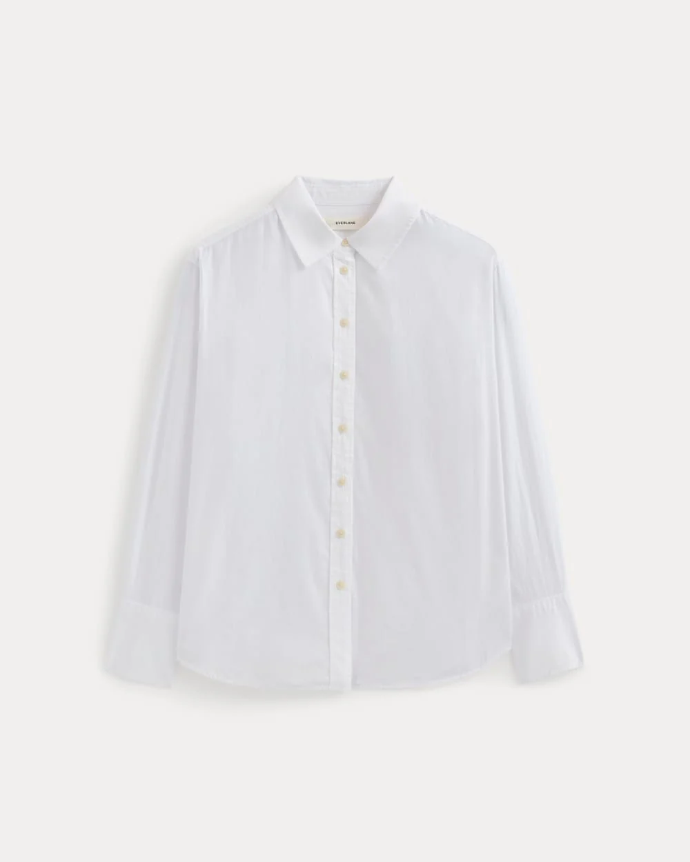 Everyday Shirt in Silky Cotton | White