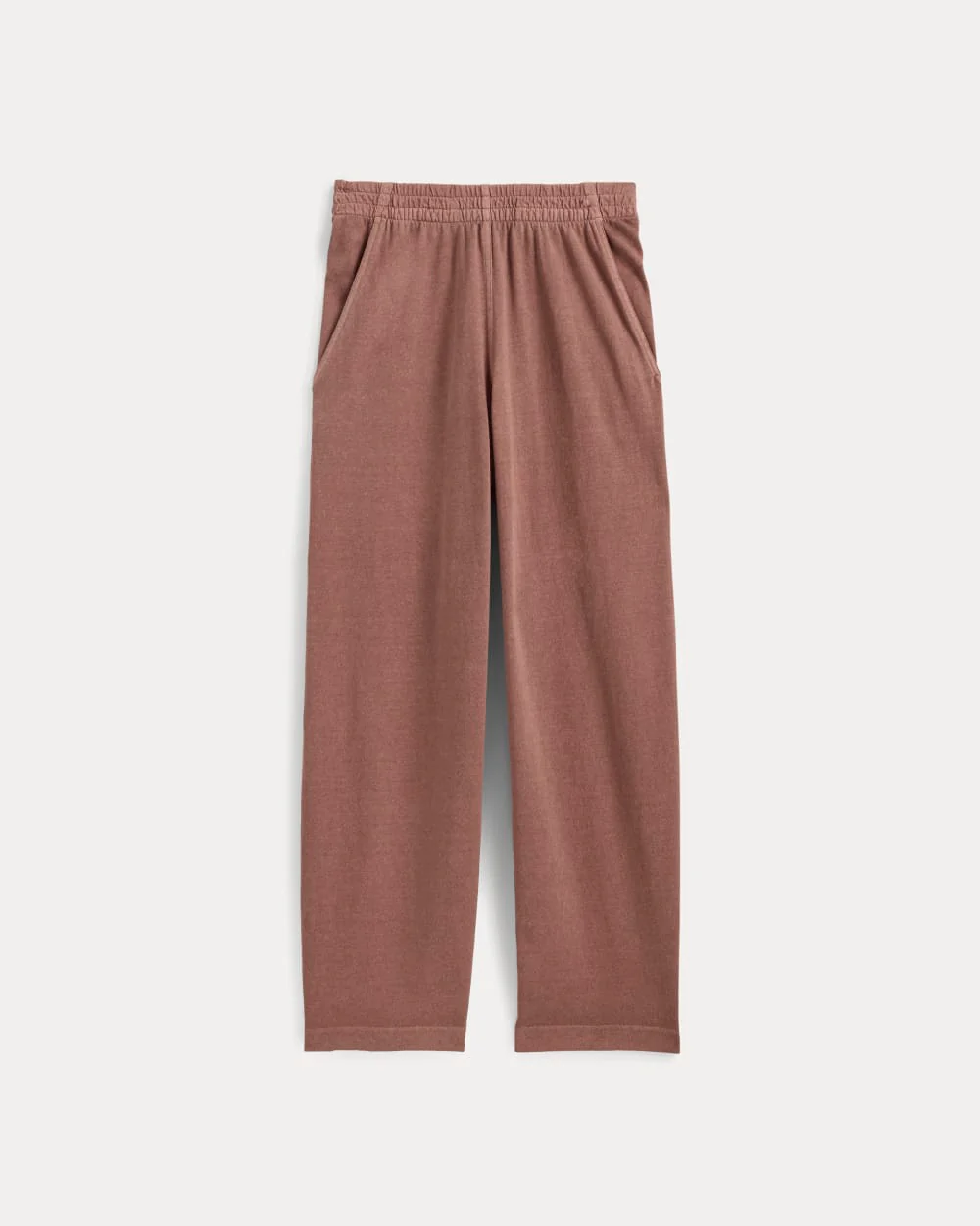 The Off-Duty Barrel Pant | Brown Garment Dye