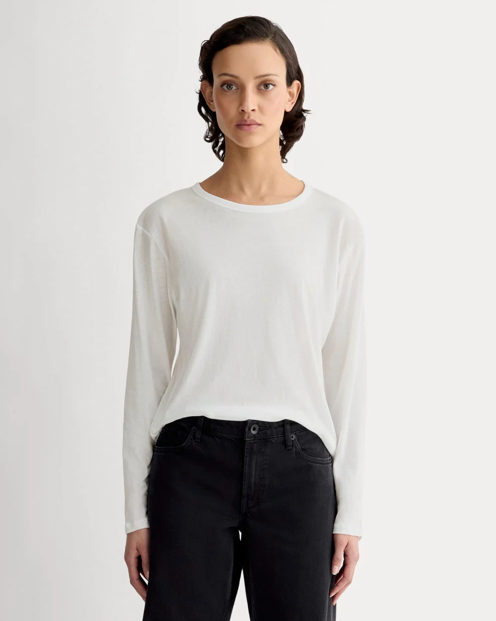 The Air Long-Sleeve Tee | White