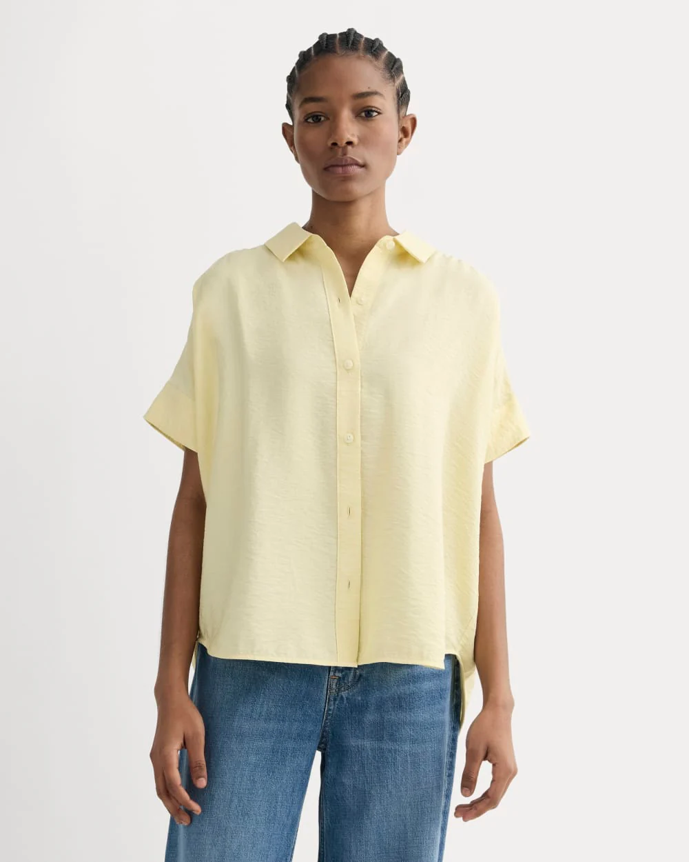 The Square Shirt in SoftLuxe | Banana Crepe