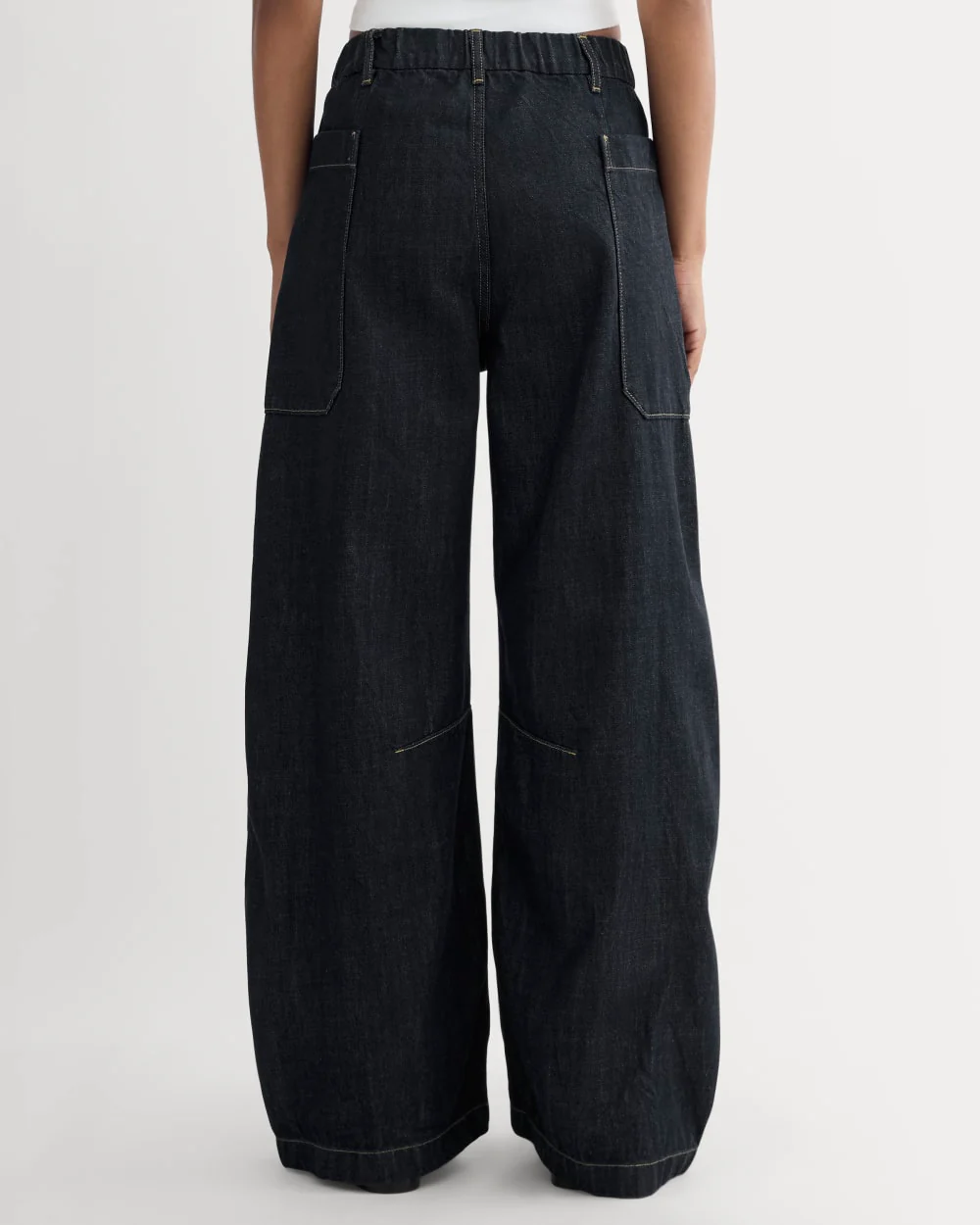 The Gardener Pull-On Jean | Dark Indigo