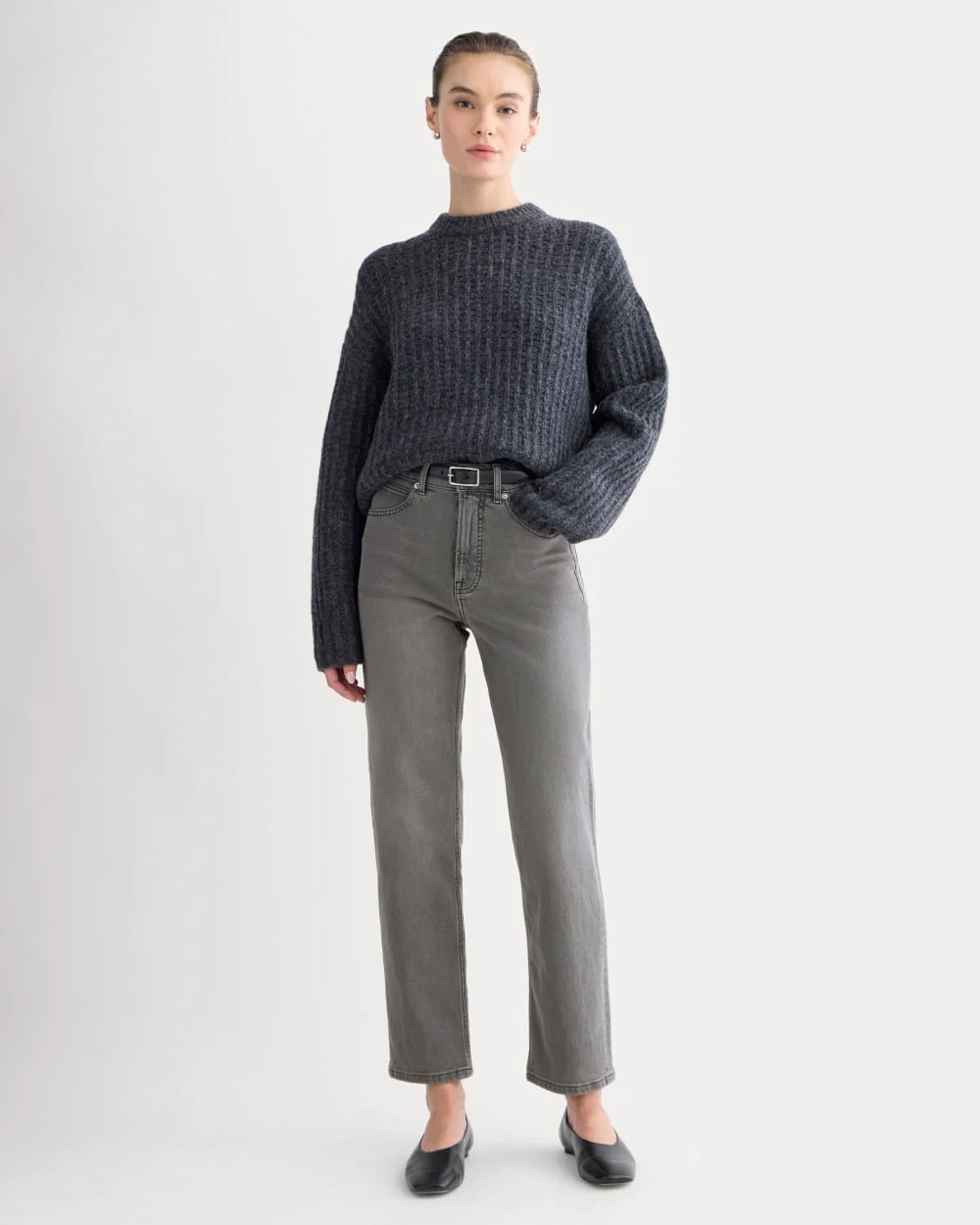 The Way-High® Jean 2.0 | Faded Black | 29.5” Inseam