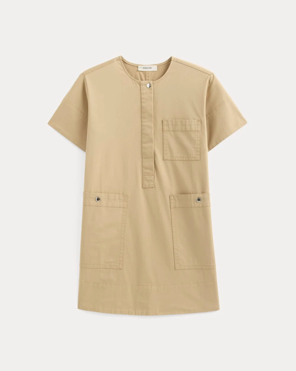 The Safari Mini Dress | Classic Khaki