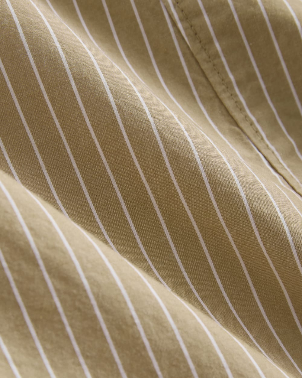 The Mini Shirtdress in Ultrasoft Cotton | Tiger's Eye / Optic White