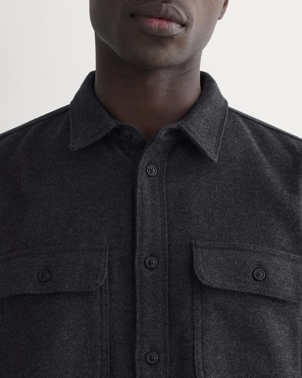 The Heavyweight Overshirt | Uniform | Charcoal Heather