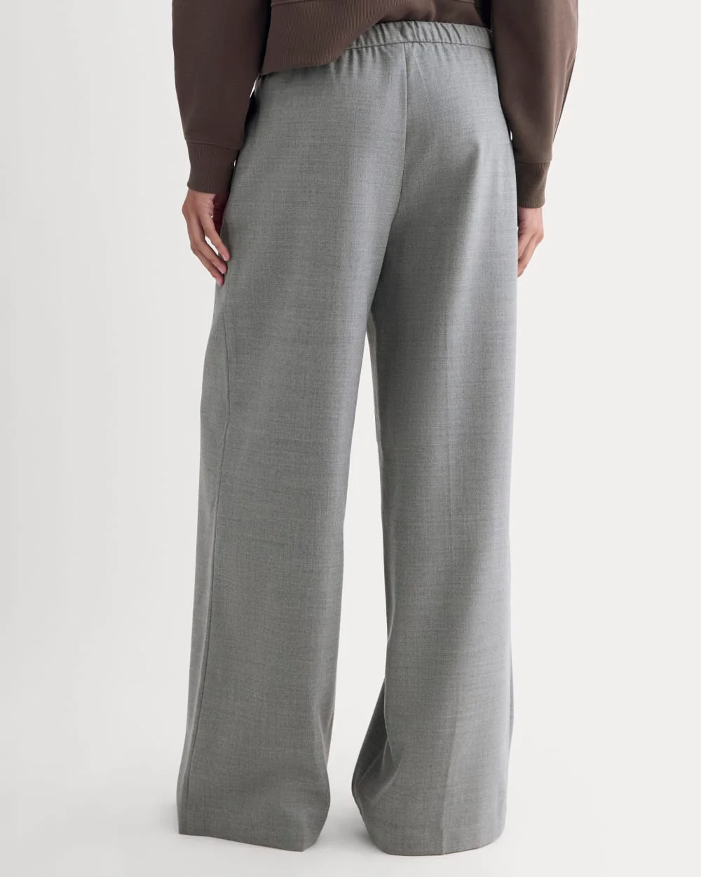 The Pull-On Trouser in Tailor Twill | Heather Graphite
