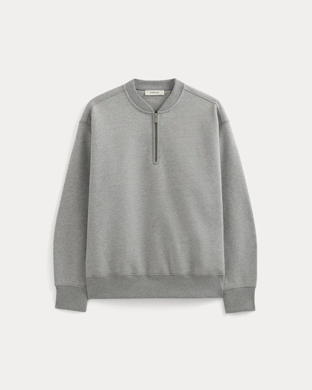 Luxe Fleece Half-Zip Pullover | Vintage Heather Grey