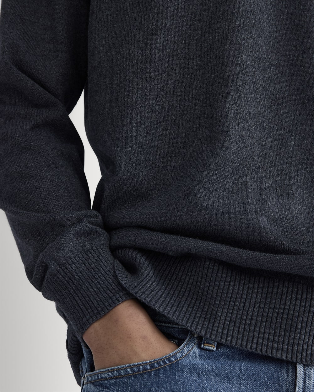 The No-Sweat Sweater | Uniform | Heathered Ash