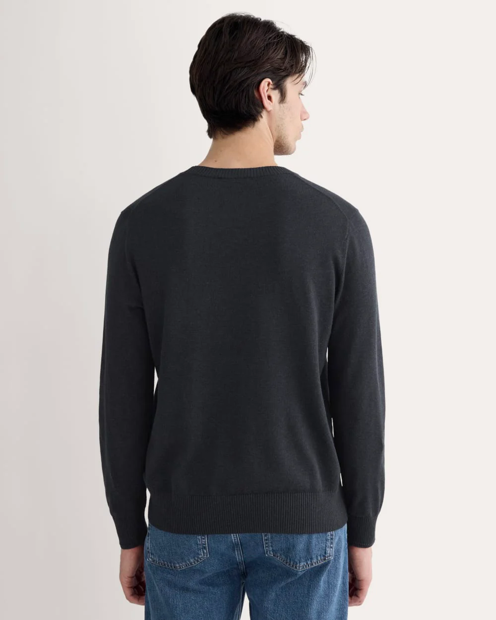 The No-Sweat Sweater | Uniform | Heathered Midnight