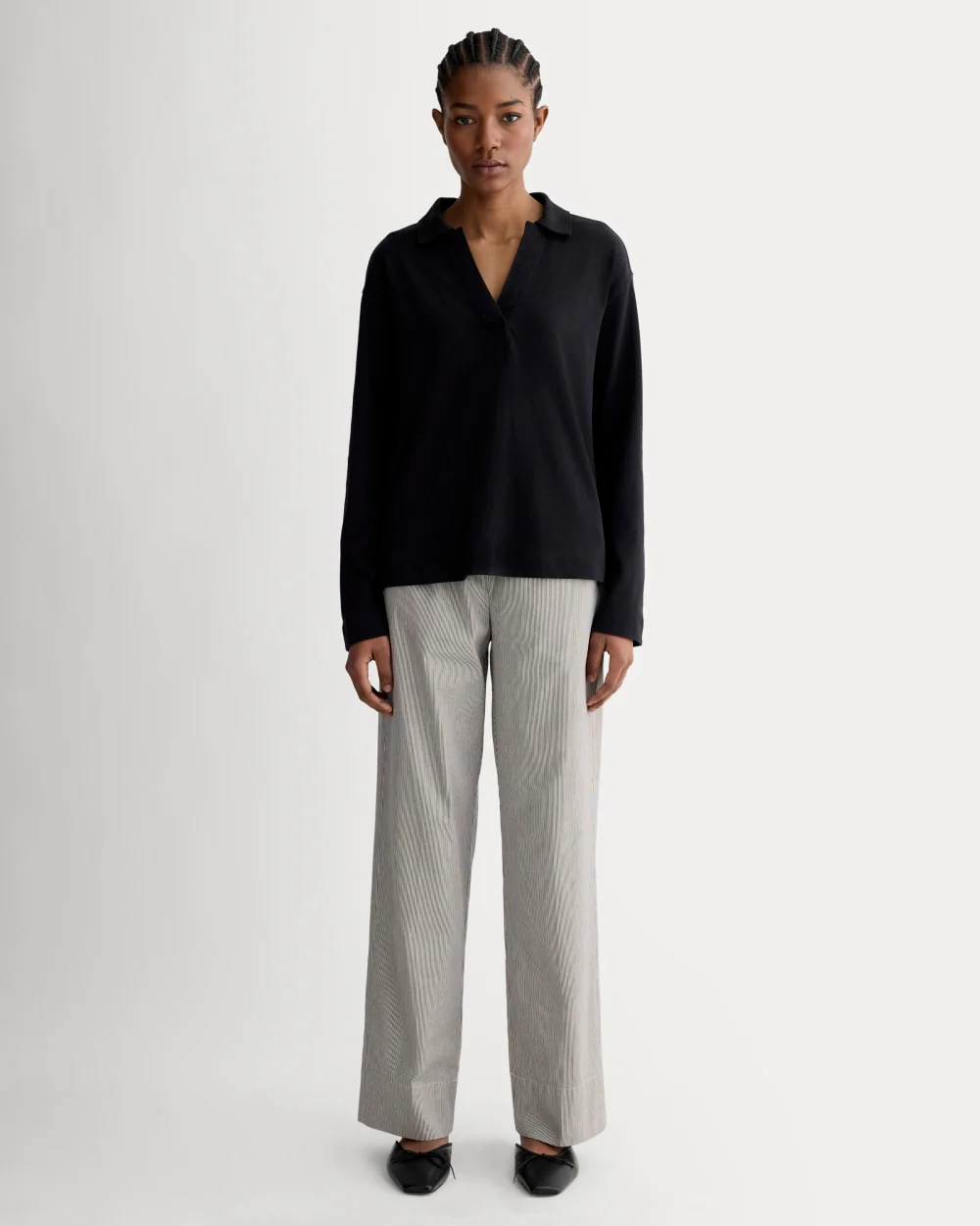 The Easy Pant | Canvas Tan / Navy