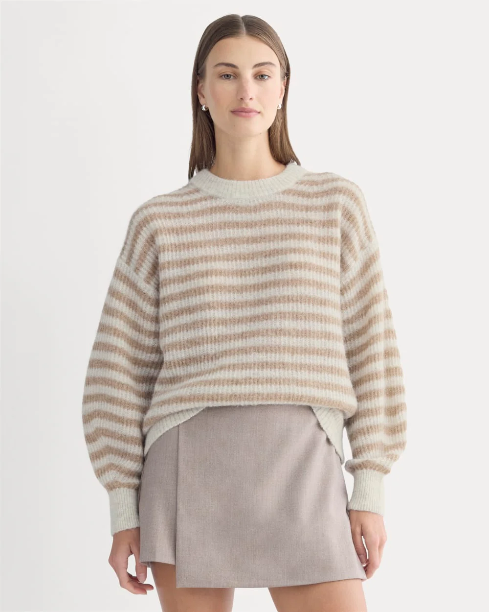 The Cocoon Crew in Alpaca | Mallow Heather/Camel