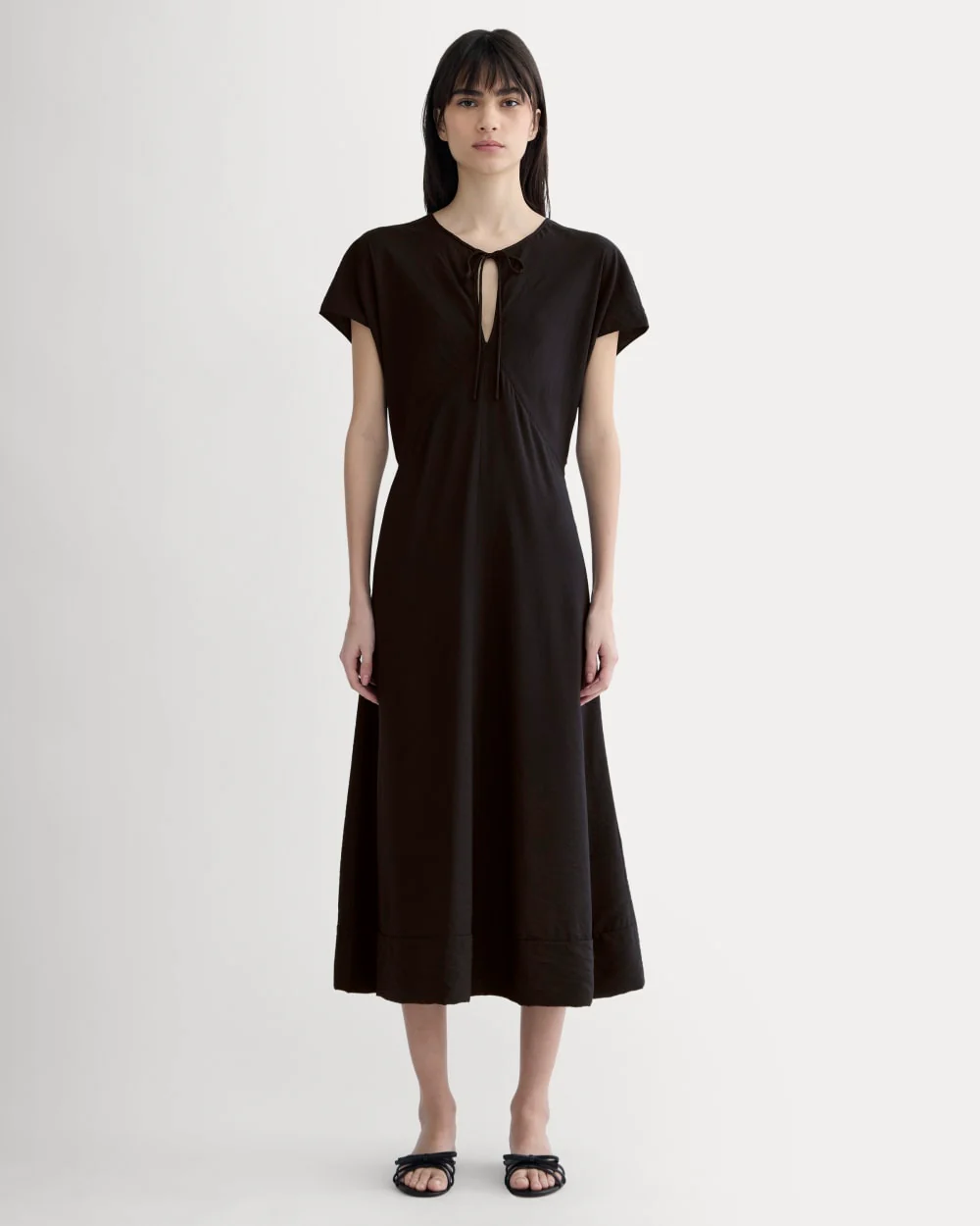 The Keyhole Dress | Black