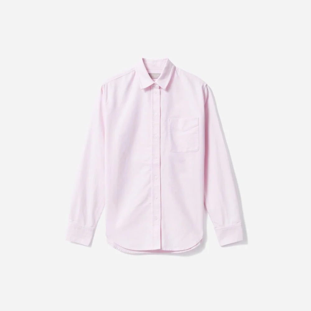 The Japanese Oxford Shirt | Pale Pink