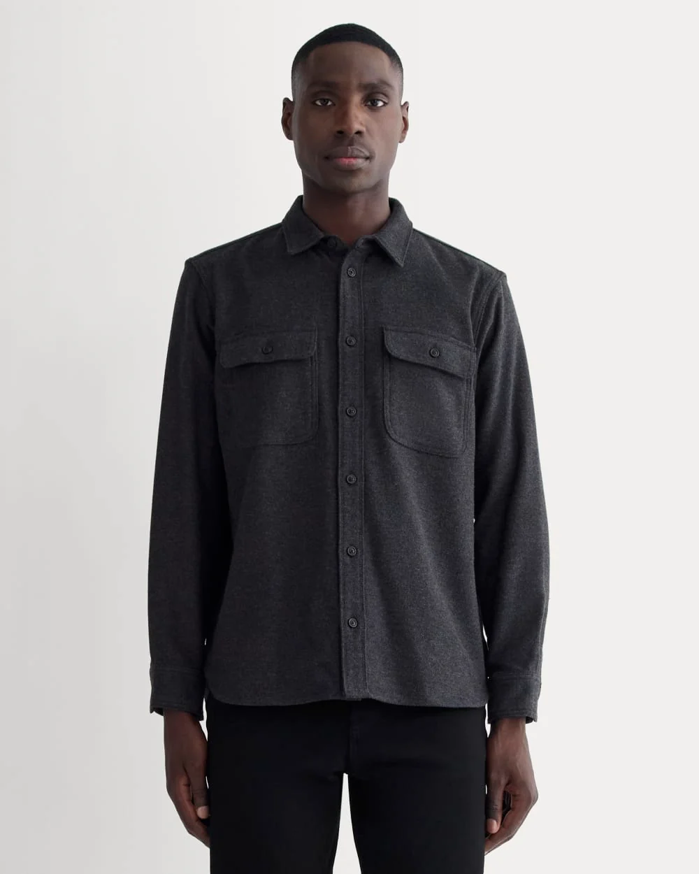 The Heavyweight Overshirt | Uniform | Charcoal Heather