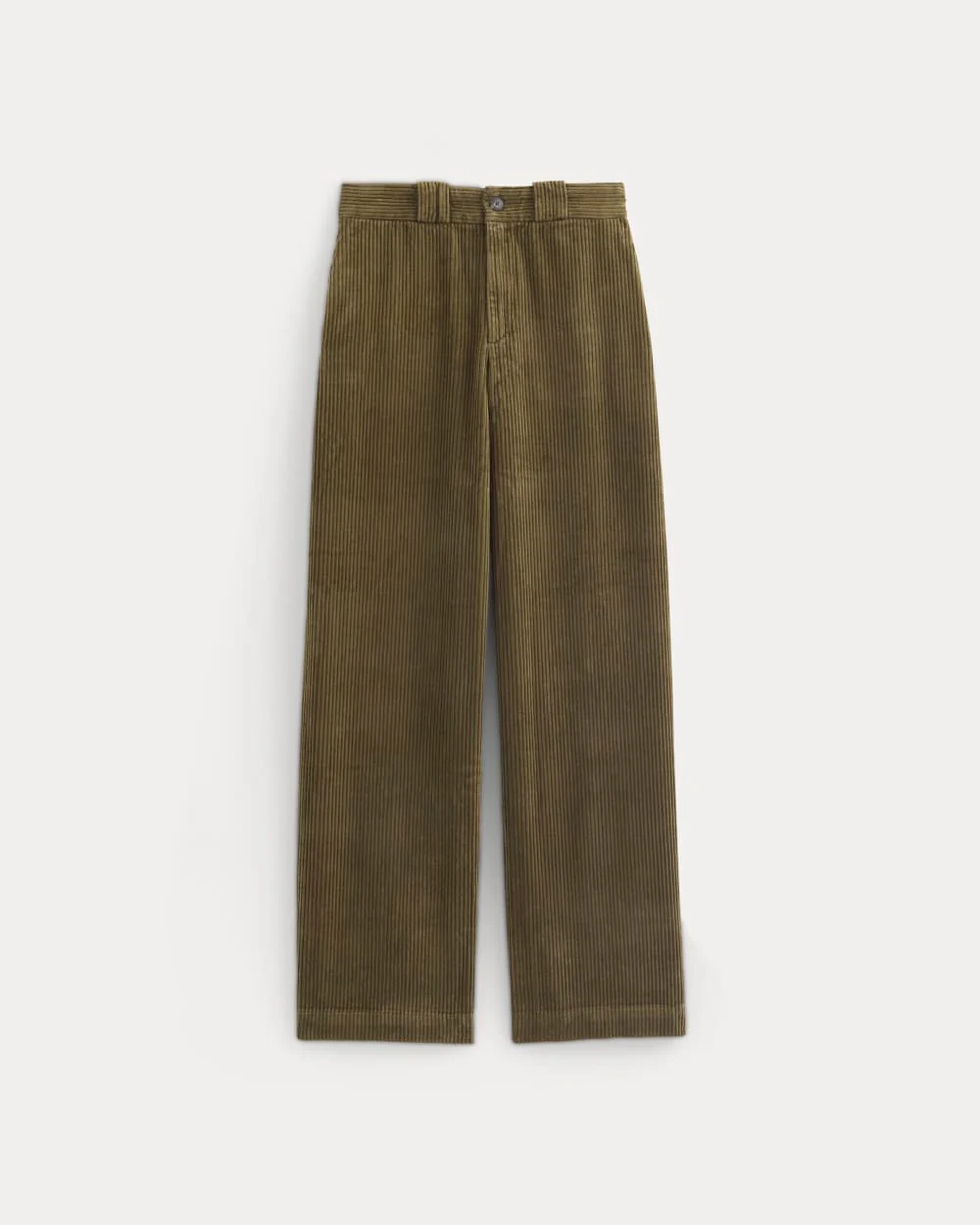 Corduroy Wide-Leg Trouser | Beech