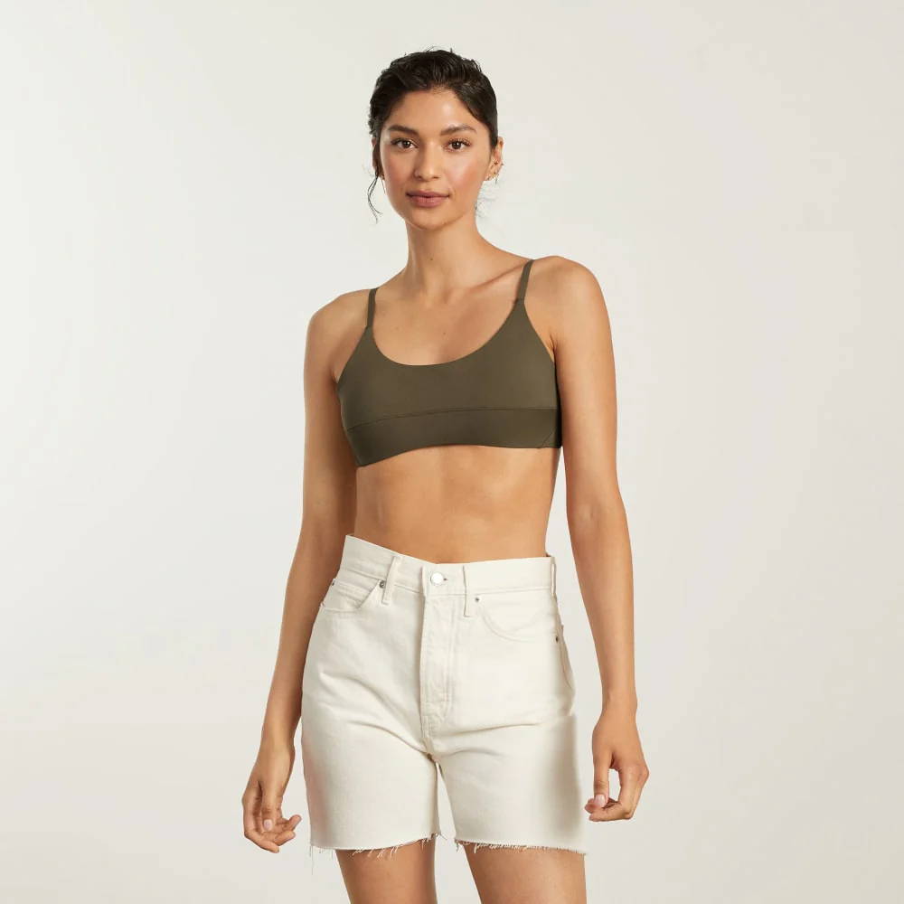 The Scoop-Neck Bikini Top | Beech