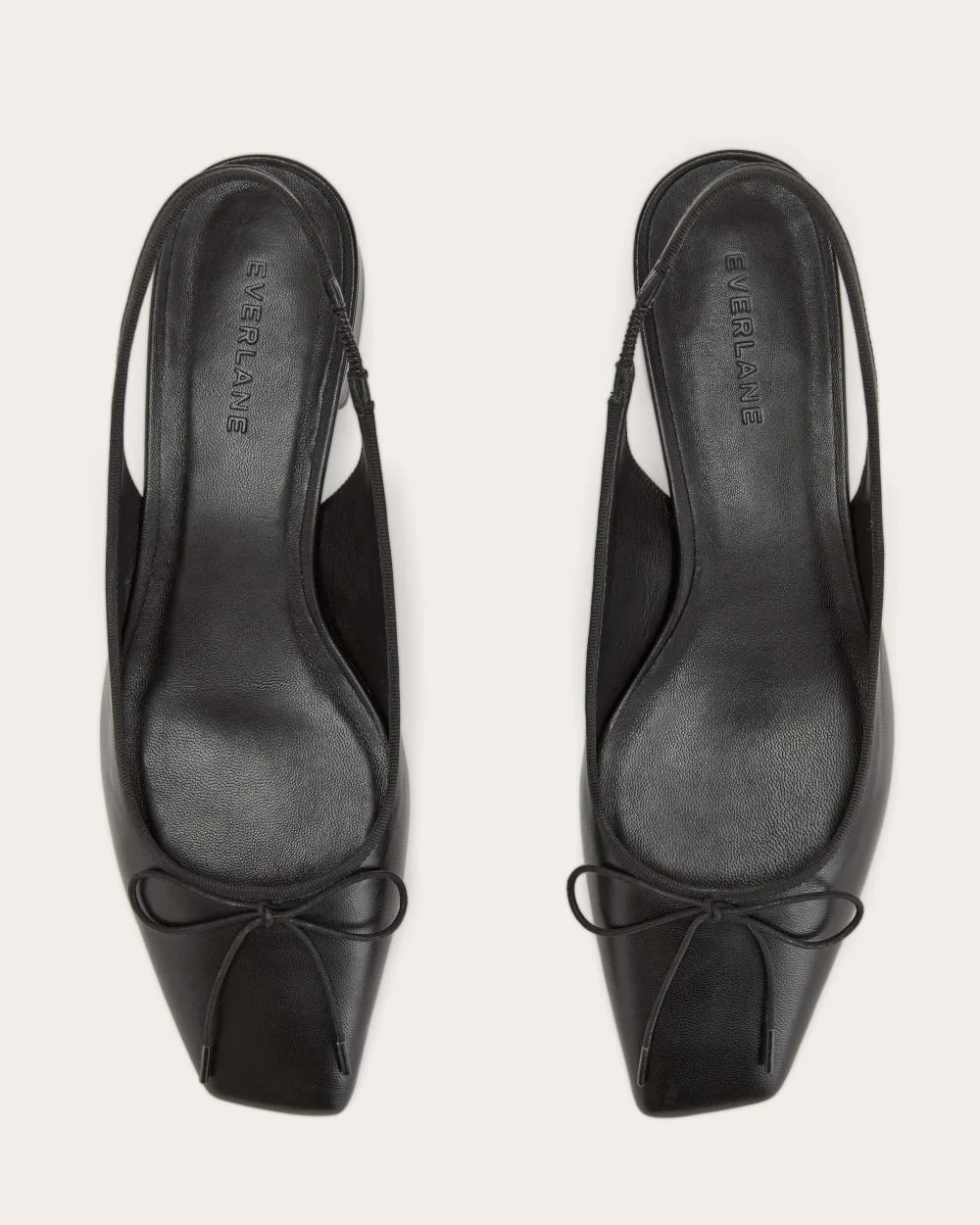 The Ballet Slingback Heel | Black