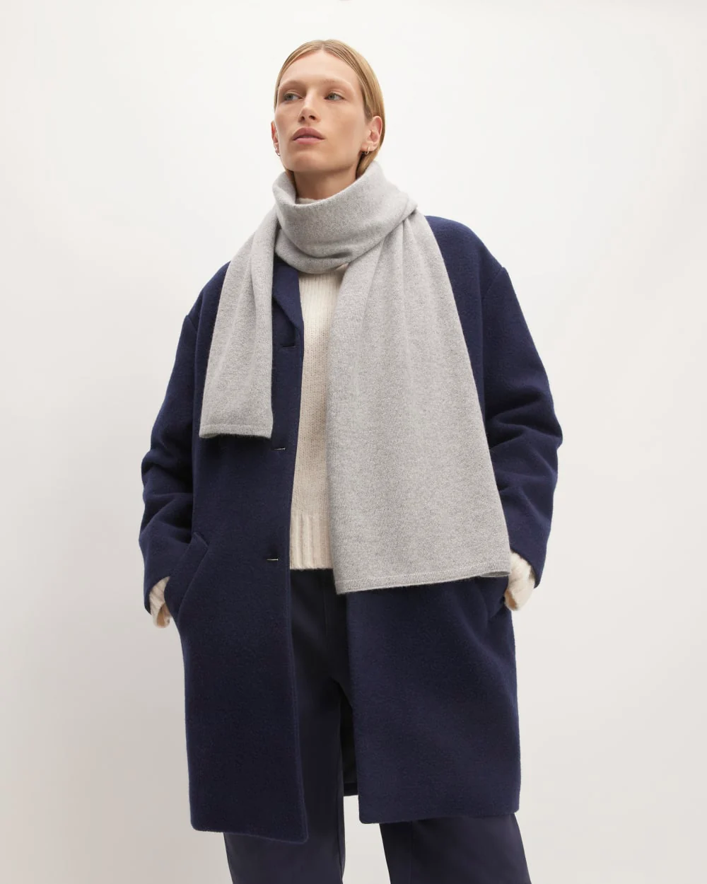 The ReCashmere Scarf |  Heathered Grey