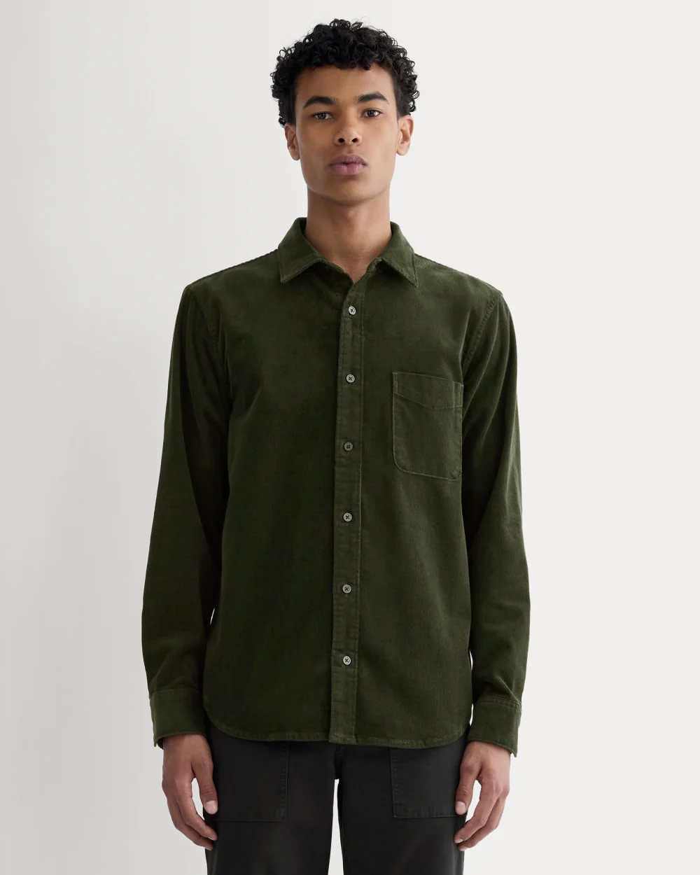 The Classic Shirt in Corduroy | Dark Forest