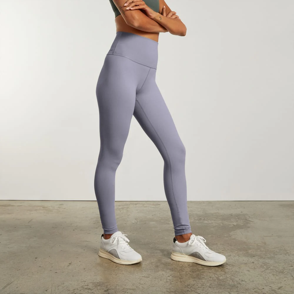 The Perform 24/7 Legging | Lilac Grey | 28 Inseam