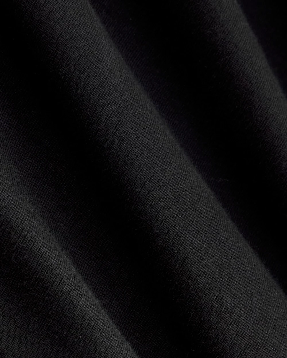 The Box-Cut Tee in Essential Cotton | Black | Pocket