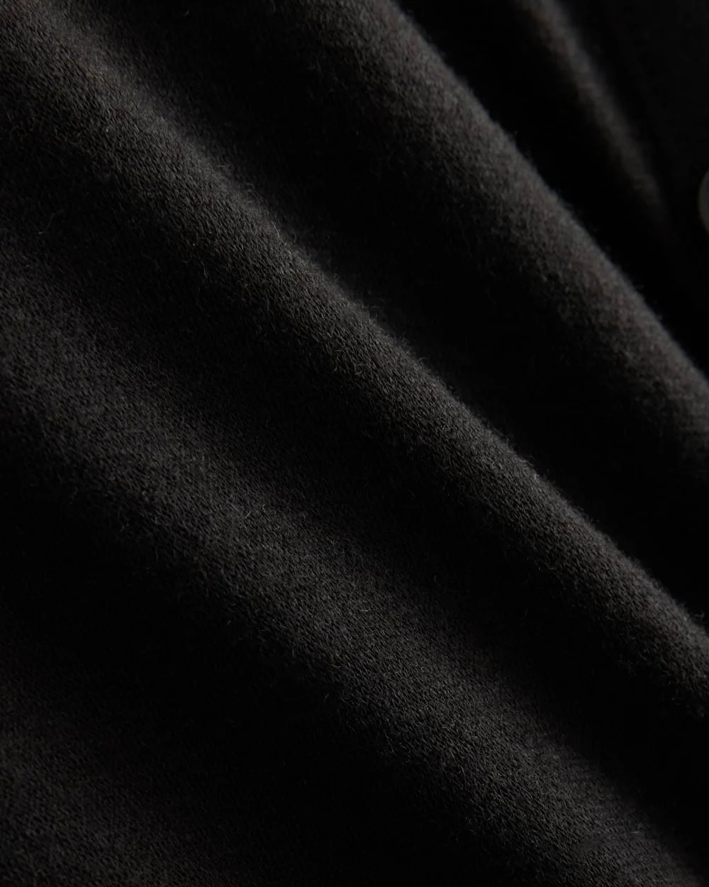 Sheer V-Neck Cardigan in Butterluxe | Black