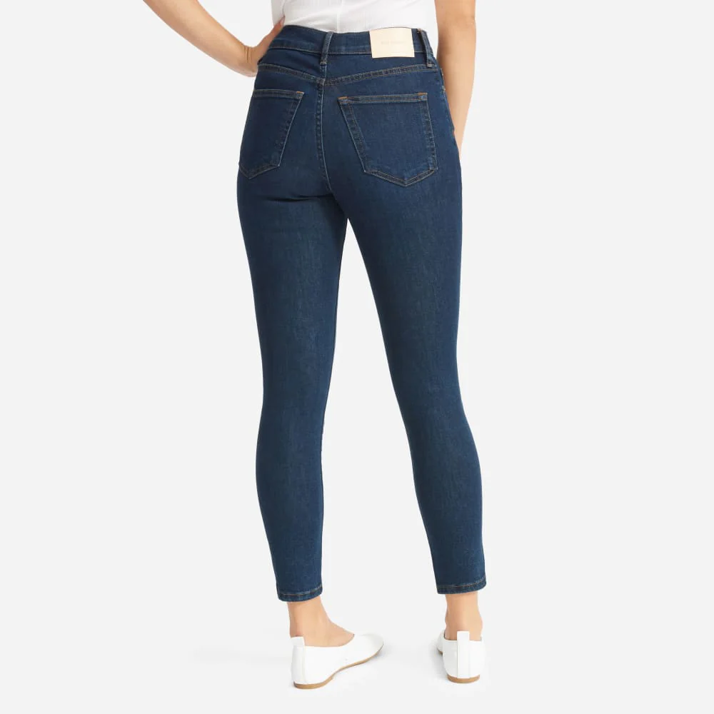 The Authentic Stretch High-Rise Skinny | Dark Blue Wash | 26.5 Inseam