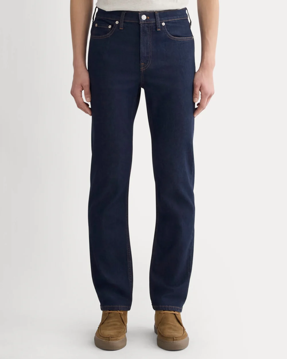 The Organic Cotton Straight-Leg Jean | Pure Blue