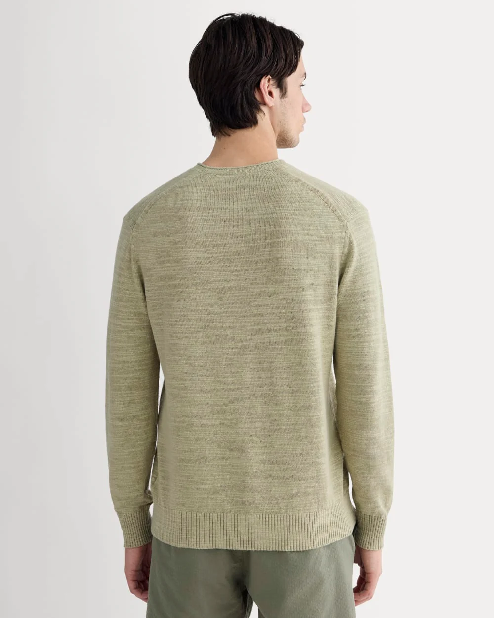 The Cotton Linen Pullover | Eucalyptus