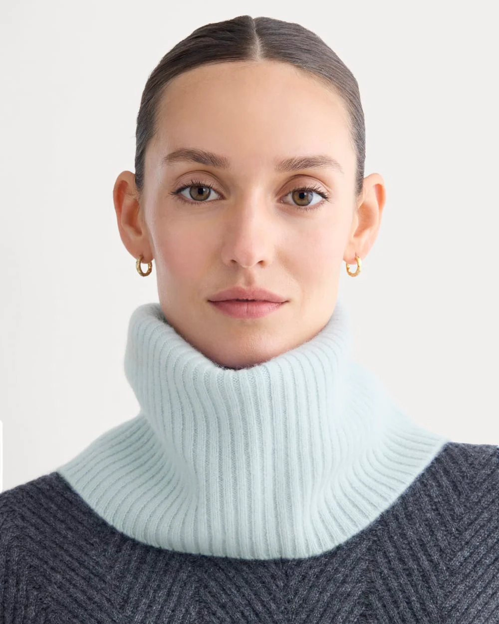 Cashmere Snood | Pale Blue