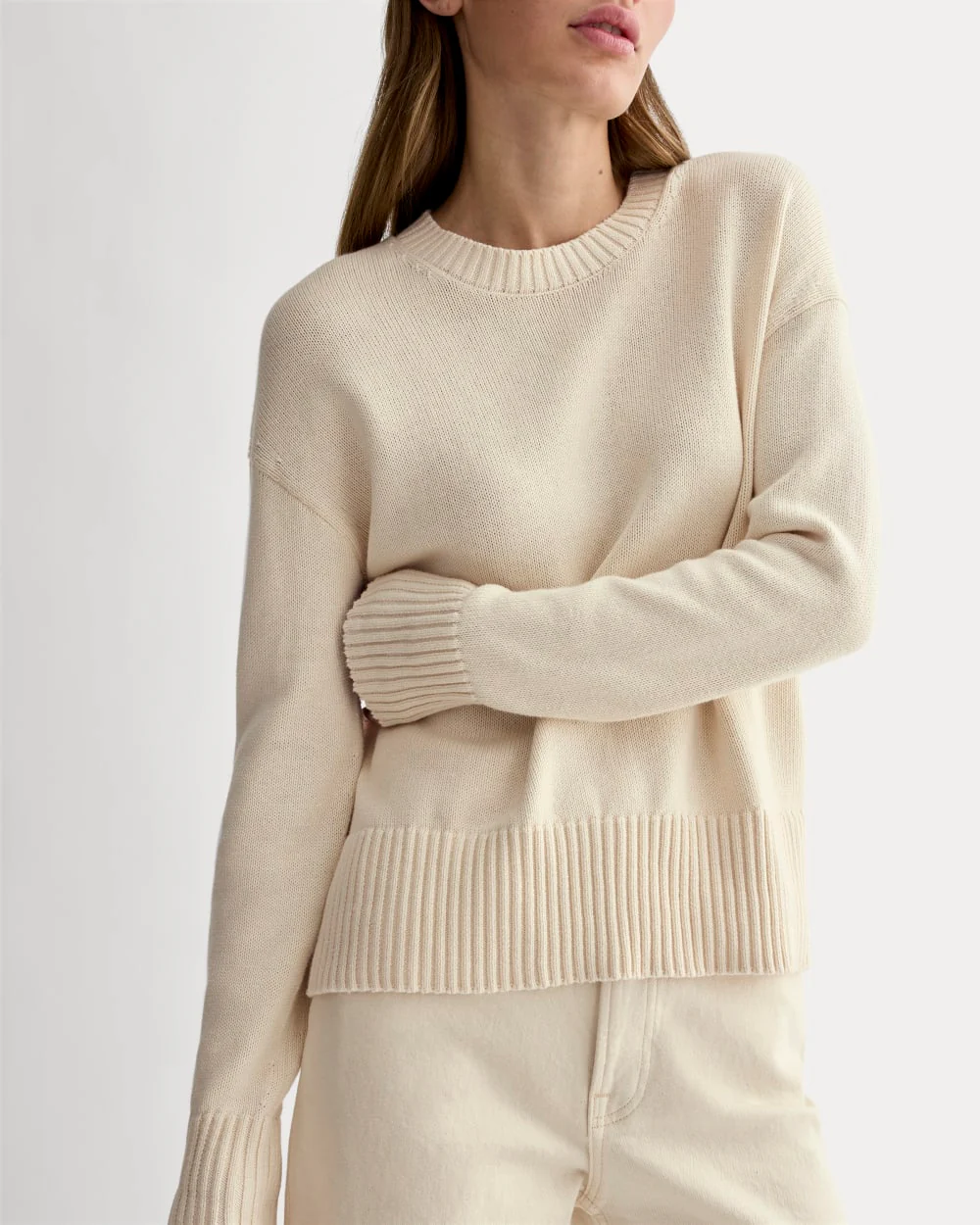 The Boxy Sweater in Everyday Cotton | Canvas