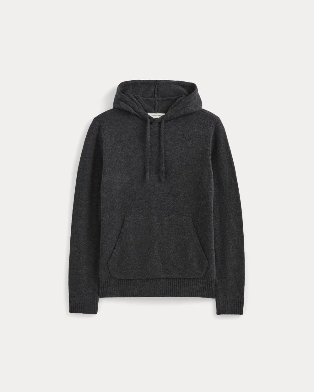 The Felted Merino Hoodie | Charcoal