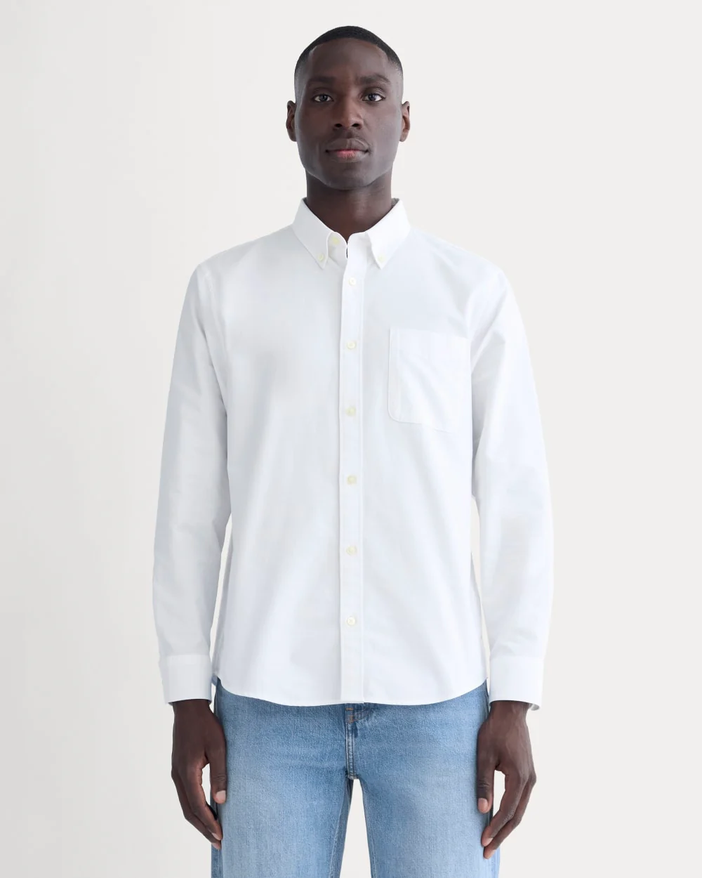 The Slim Oxford Shirt | White | Standard