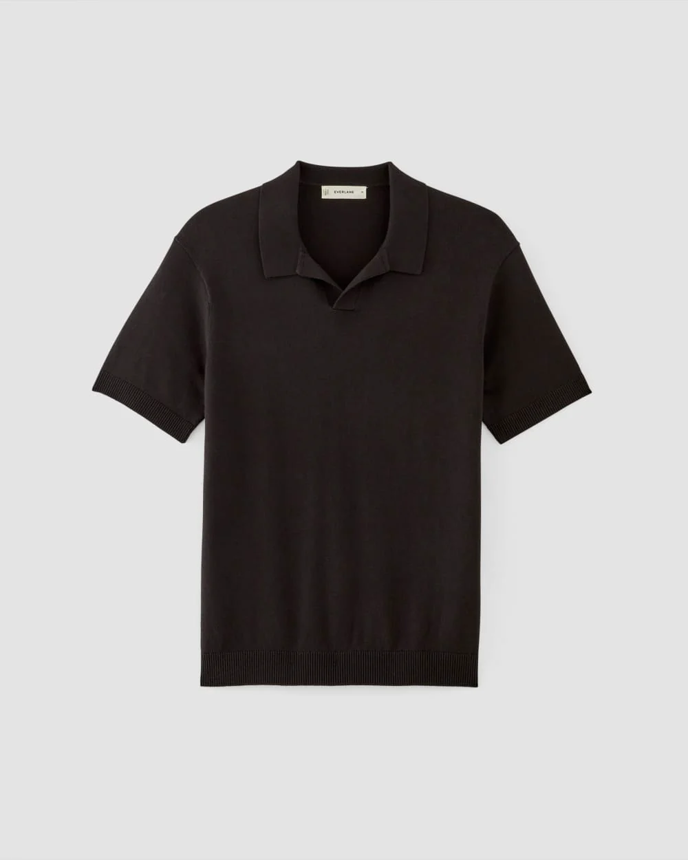 The No-Sweat Polo | Black
