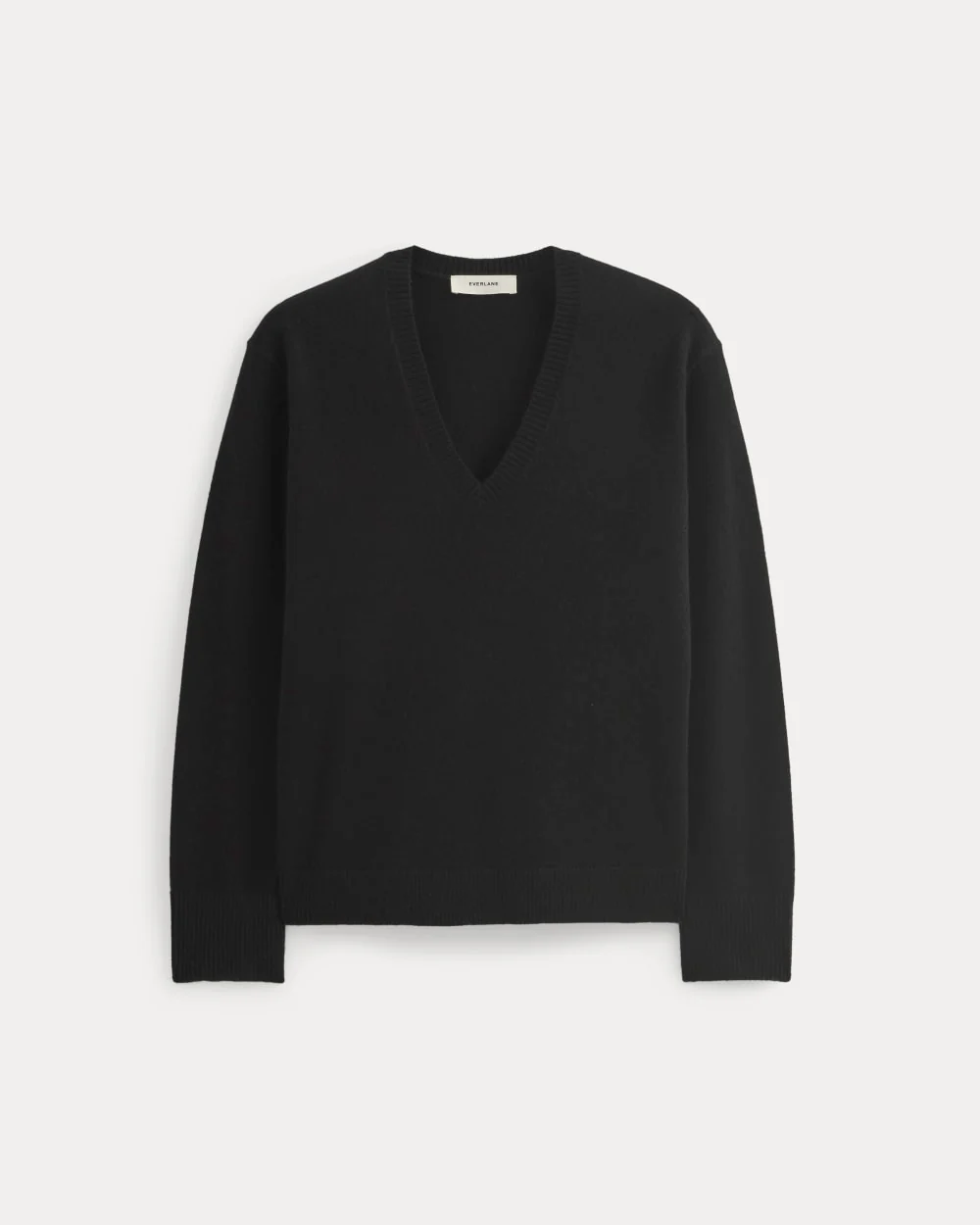 The Classic V in Cashmere | Black