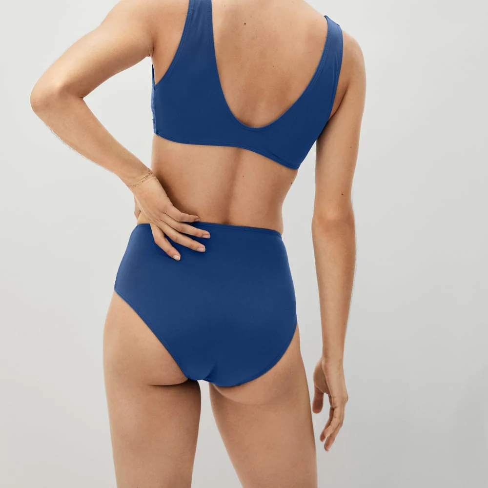 The High-Rise Hipster Bottom | Blue Dusk