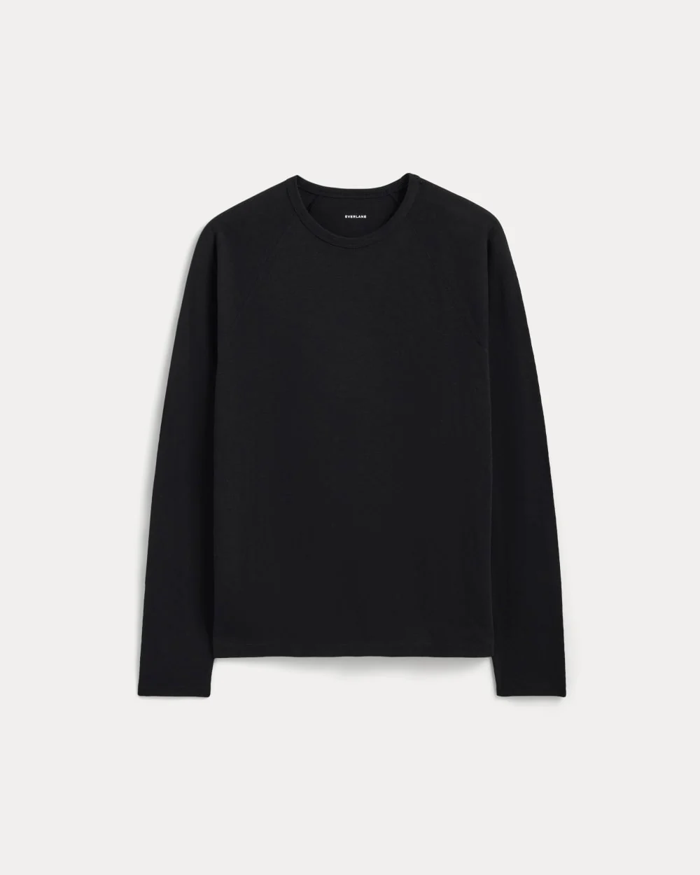 The Rec Long-Sleeve Crew | Black