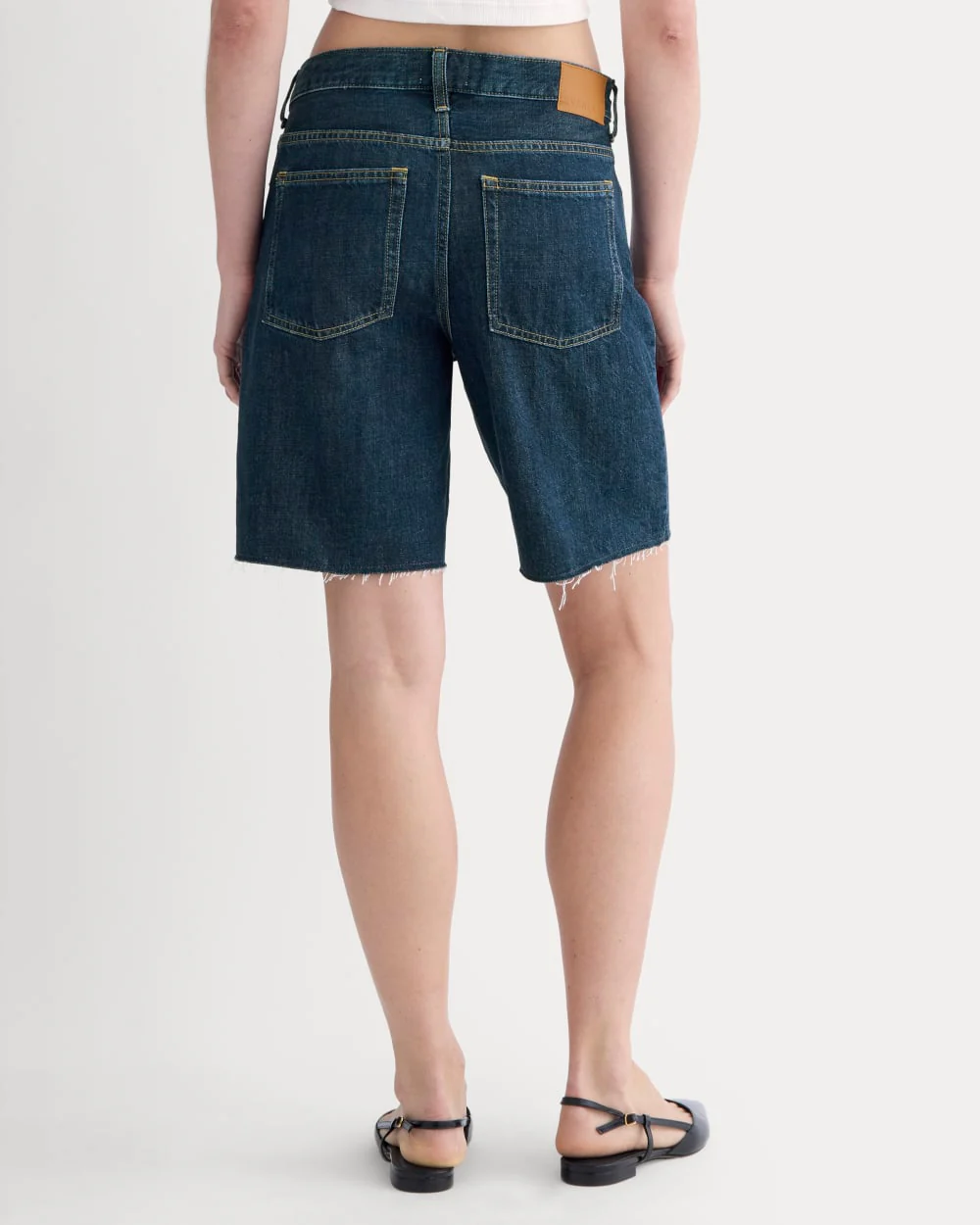 The OG Baggy Jean Short | Dark Indigo
