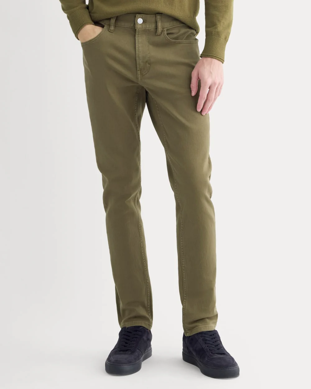 The Stretch Twill 5-Pocket Pant | Beech