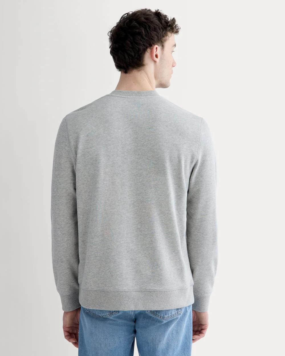 The Off-Duty Terry Crew | Heathered Grey