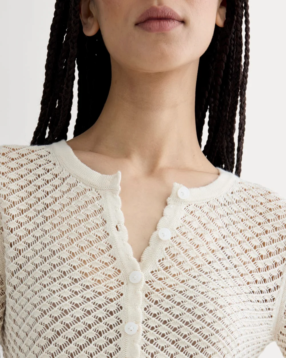 The Lace Knit Cardigan | Birch
