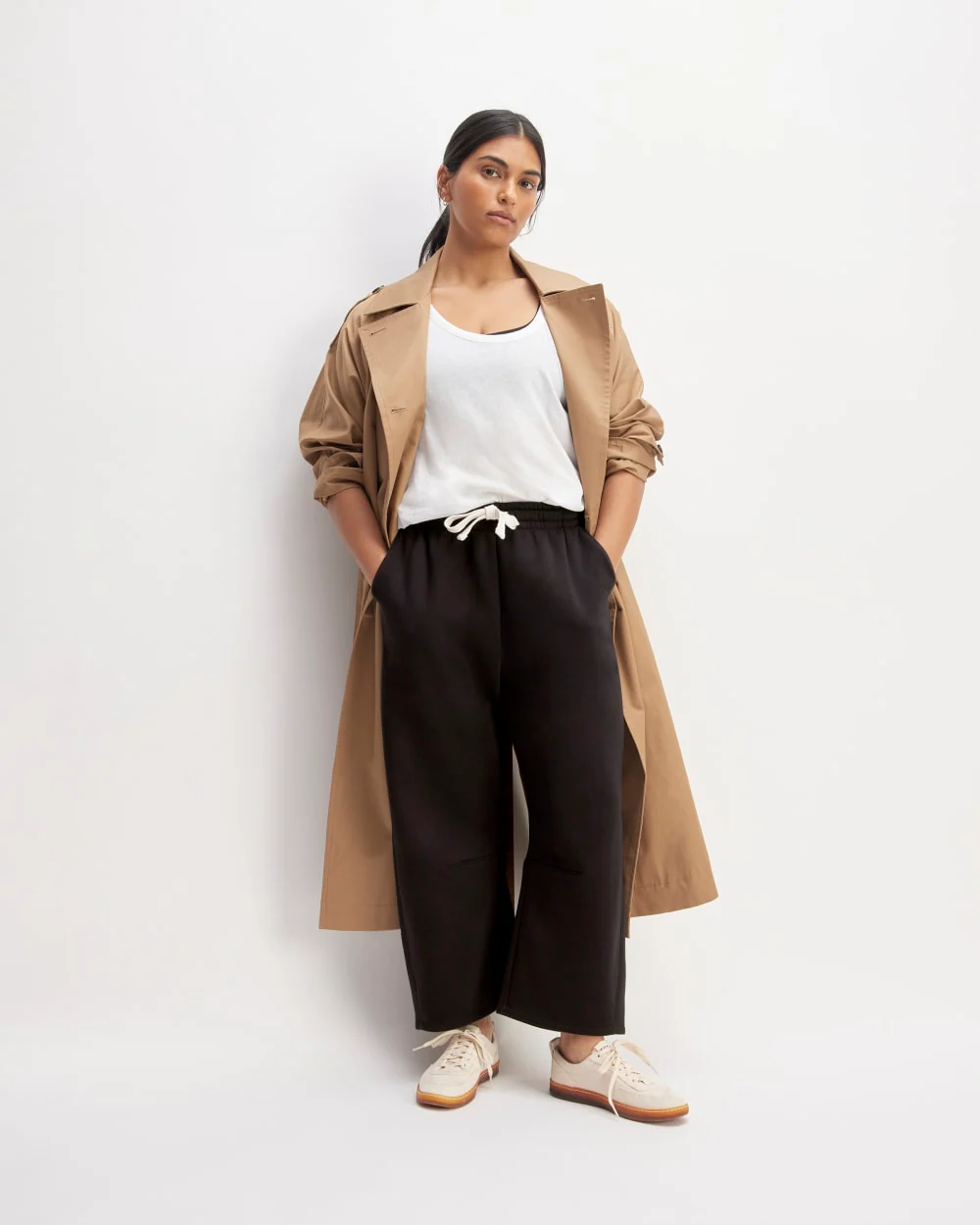 The ReTrack Barrel Sweatpant | Black