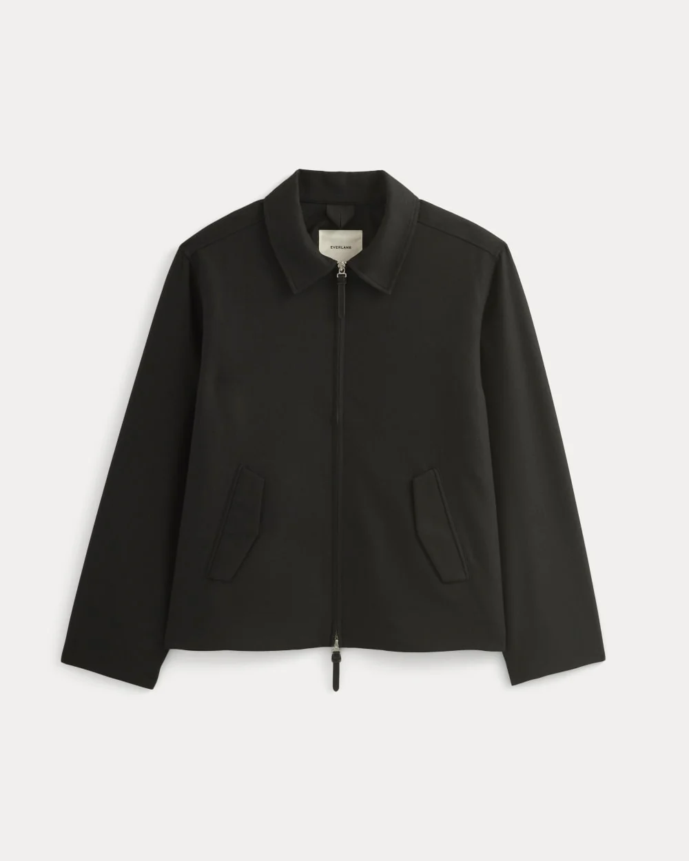 Tailored Zip Jacket |  Black