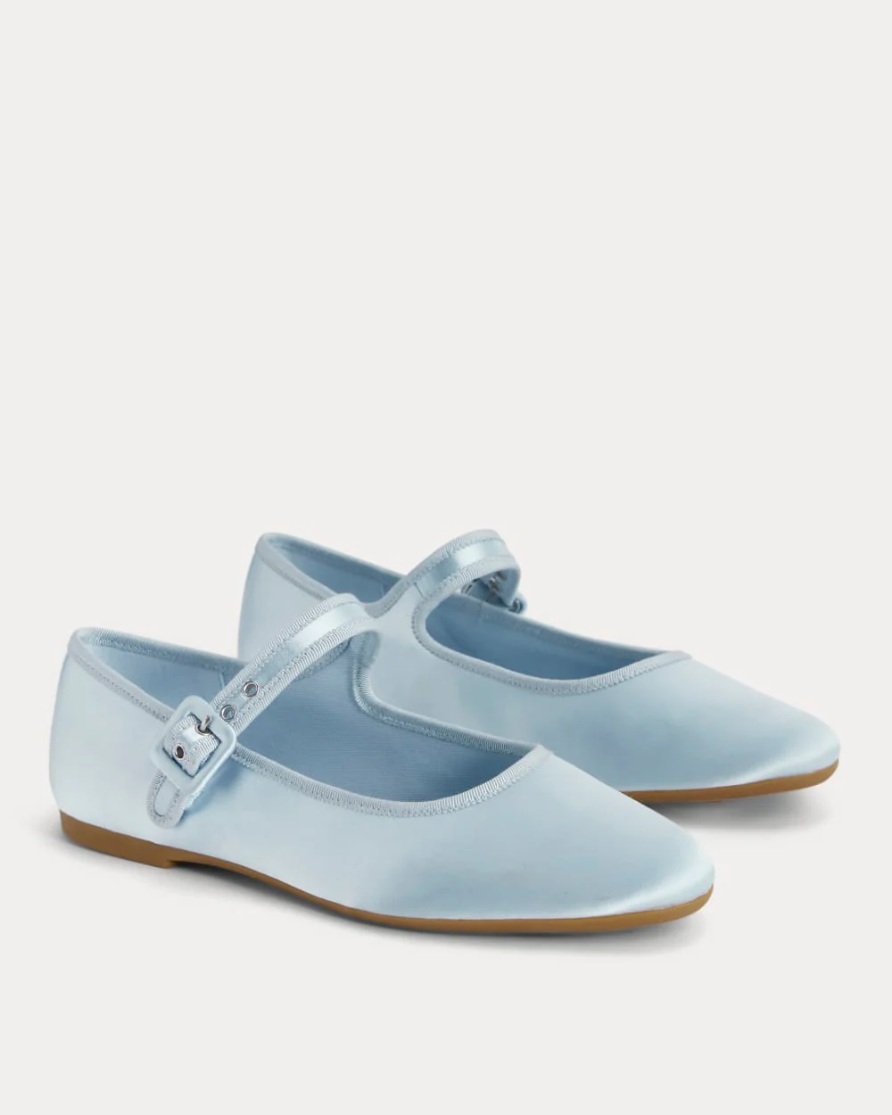 The Day Buckle Mary Jane | Robin Blue Satin