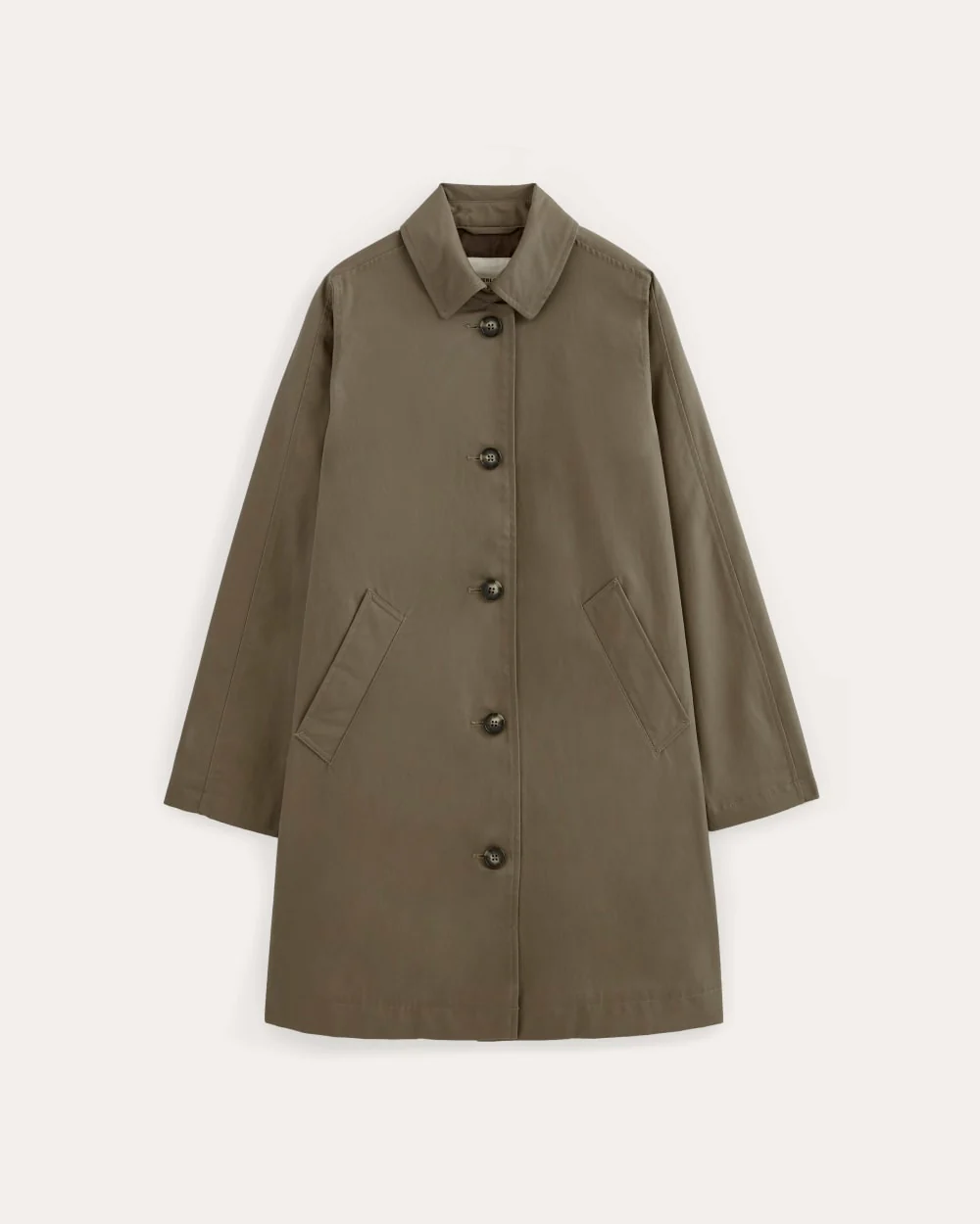 The Mac Coat | Deep Taupe