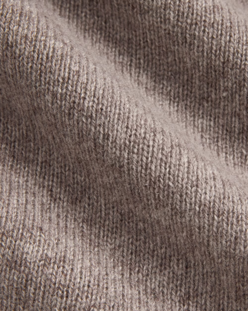 The Boxy Crew in Cashmere | Light Heathered Taupe